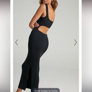 Showpo Jacob's dress black